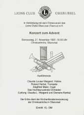 HochtaunusStreicher icon Konzert zum Advent 1997 HochtaunusStreicher icon Konzert zum Advent 1997