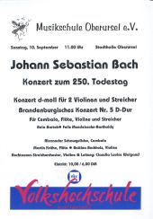 HochtaunusStreicher Bach-Konzert 2000 HochtaunusStreicher Bach-Konzert 2000