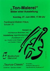 HochtaunusStreicher Ton-Malerei HochtaunusStreicher Ton-Malerei